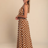 Hannah™ | Vestido longo de bolinhas da Lina