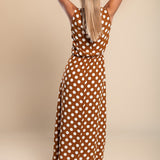 Hannah™ | Vestido longo de bolinhas da Lina