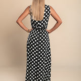 Hannah™ | Vestido longo de bolinhas da Lina
