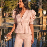 Moda Lusitana - Conjunto de Jacquard Elegante