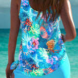 Moda Lusitana - Conjunto de Tankini Elegante