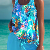 Moda Lusitana - Conjunto de Tankini Elegante