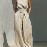Moda Lusitana - Conjunto de Algodão e Linho