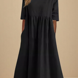 Minea - Vestido elegante  arejado