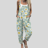 Moda Lusitana - Macacão Florido Confortável