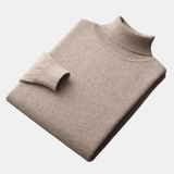 Camisola de gola alta em caxemira Mars