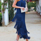 Valeria™ | Vestido Boho com Franjas