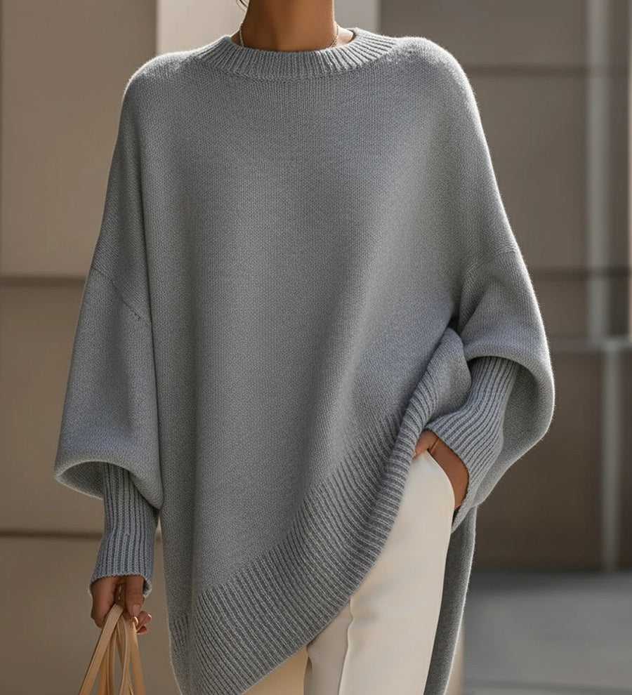Anneta | Suéter poncho oversized