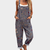 Moda Lusitana - Macacão Estampado Confortável