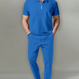 Conjunto pólo com fecho de 2 peças