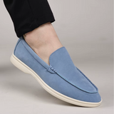 Mocassins clássicos de camurça