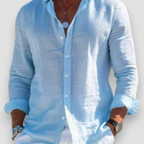 Moda Lusitana - Camisa Casual de Algodão