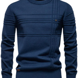 Camisola para homem com design axadrezado