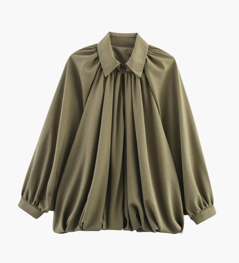Chic Glossy Blouse