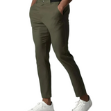 Calças de algodão Elio Stretch