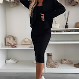 Manon™ | Set Vestido e Jaqueta elegante e confortável