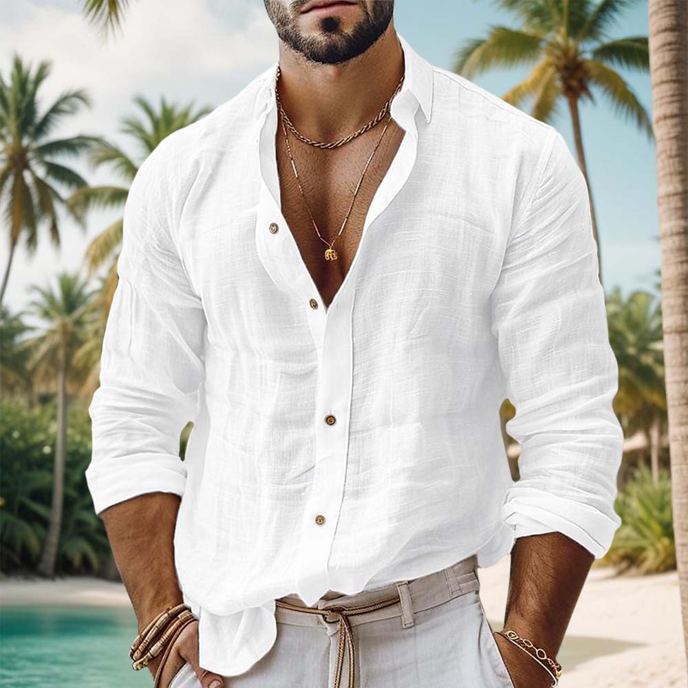 Camisa de algodão