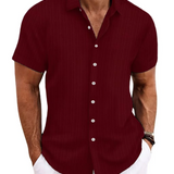 Camisa casual de manga curta