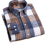 Givalli - Camisa xadrez de algodão