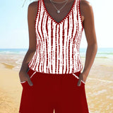 Moda Lusitana - Conjunto de Tankini com Estilo Casual