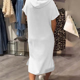 Saskia™ | Vestido casual com capuz