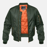Casaco bomber acolchoado elegante
