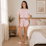 Tranquil Striped Pajama Set