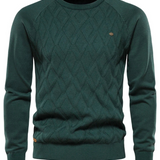 Camisola de homem com design axadrezado V2