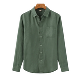 Camisa de linho Genève