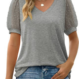 Lara | Top elegante com decote em V