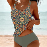 Moda Lusitana - Tankini Estampado Elegante