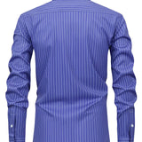 Camisa às riscas chique