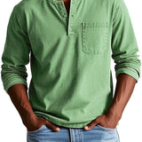 Lenoir™ | Camisa vintage de manga comprida