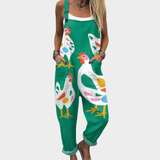 Moda Lusitana - Macacão Confortável Estampado