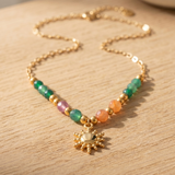 Colar Sol Dourado