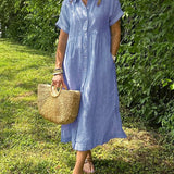 Angela | Vestido longo de Verão