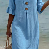 Moda Lusitana - Vestido Casual de Verão