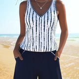 Moda Lusitana - Conjunto de Tankini com Estilo Casual