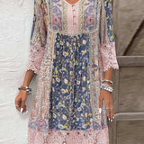 Mirabel | Vestido Boho com Detalhes em Renda