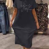 Saskia™ | Vestido casual com capuz