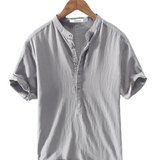 Camisa de linho de Singapura