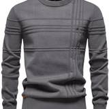 Camisola para homem com design axadrezado