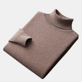 Camisola de gola alta em caxemira Mars