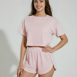 Tranquil Striped Pajama Set