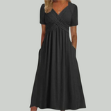 Rosella™ - Vestido elegante e lisonjeiro