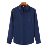 Camisa de linho Genève