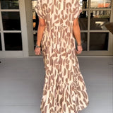 Felicia™ | Vestido arejado com decote em V