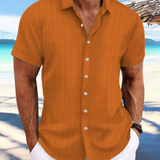 Camisa casual de manga curta