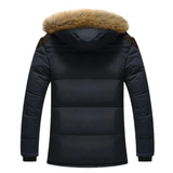 Casaco de inverno elegante e acolchoado