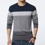 Camisola casual de algodão para homem